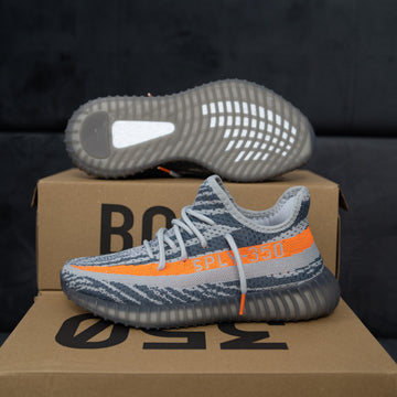 ADIDASI YEEZY SPLY-350 GREY-ORANGE ABYZ12