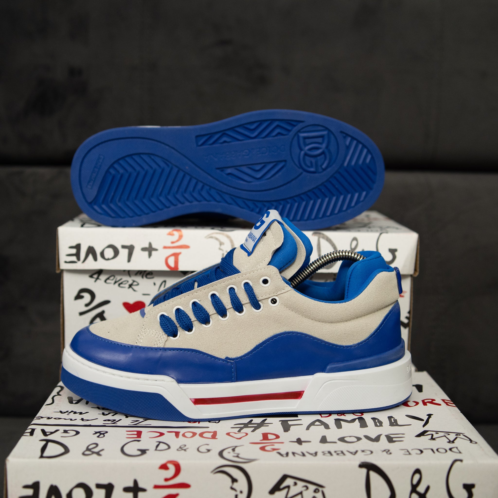 ADIDASI DG MEGA SKATE SNEAKERS BLUE ABDG2